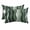 sage green, variant on Outdoor Chair Pillow Headrest for Patio Pool Chaise Lounge, Abstract Turquoise Moire Recliner Head Pillow, Gradient Coastal Ocean Geometric Waterproof Pillowcases Neck Lumbar Pillows & Insert 12x20x1