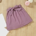thumbnail image 4 of Gerichy Girls Summer Outfits, Toddler Girls Short Sleeve Baseball Printed T Shirt Pullover Tops Bell Bottoms Pants Kids Outfits, 4 of 6