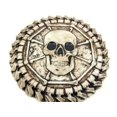 thumbnail image 5 of Skull Coaster Set (6 Coasters) Collectible Skeleton Gothic Decoration, 5 of 5