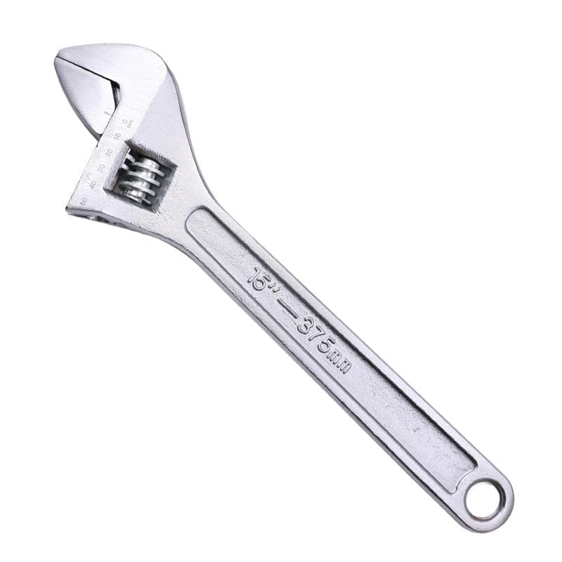BUYOHLIC Adjustable Wrench Set Chrome Vanadium Steel Wrenches Set (12'' Inches)