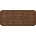 thumbnail image 3 of Walker Edison Midland Transitional Acacia Wood Patio Dining Table in Dark Brown, 3 of 13