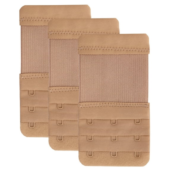 Women's Bra Extender 3 Hook,Stretchy Soft and Comfortable Bra Strap Extension