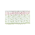 thumbnail image 1 of Embroidered Gauze Curtains, Light Filtering Wrinkle Resistant Window Curtains, Elegant Privacy Partition Decor for Living Room Bedroom Study Dining Room Balcony Home Kitchen, 1 of 6
