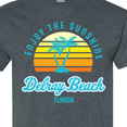 thumbnail image 4 of Inktastic Summer Enjoy the Sunshine Delray Beach Florida in Blue T-Shirt, 4 of 5