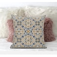 thumbnail image 3 of Jahan Paisley Throw Pillow with Removable Cover in Muted Green Peach 16x16, 3 of 3