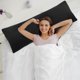 thumbnail image 3 of Funda de Almohada para Cuerpo PiccoCasa Microfibra Negro 51cmx140cm, 3 of 6