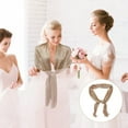 thumbnail image 2 of Miangastore Châle Femme Enveloppant Mariage Châle de Mariée Élégant Châle de Soirée pour Femme, 2 of 8