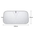 thumbnail image 4 of Parabrisas de coche parasol Protector de parasol plegable ventana delantera parasoles para ventana delantera coche SUV camión vehículo siesta dormir , 140cmx70cm Sunnimix Parasol para parabrisas de coche, 4 of 4
