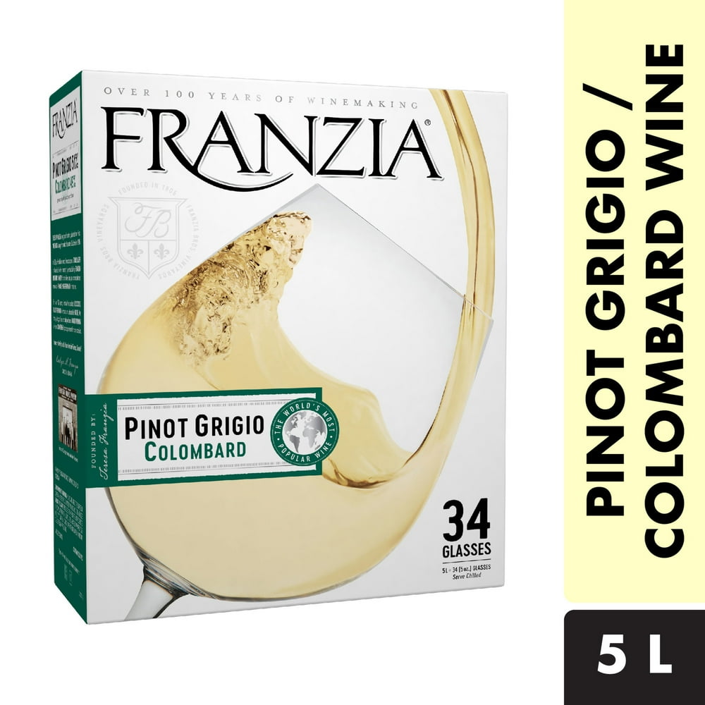Franzia® Pinot Grigio / Colombard White Wine 5 Liter