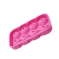 thumbnail image 2 of Molde de silicona Molde de bola de hielo redondo de 8 cavidades Molde para hacer cubitos de hielo para frutas Bandeja para hacer bricolaje Utensilios para hornear, Rosa Kearding HA004937-04, 2 of 7