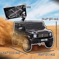 thumbnail image 3 of Aosom Mercedes-Benz G500 Licensed 12V Electric Car for Kids, Black, 3 of 10