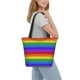 thumbnail image 2 of Easygdp Colorful Glitter Rainbow Bolso de Hombro para Mujer, Bolso Bandolera y Cartera de Mano Elegante para Uso Diario, 2 of 4