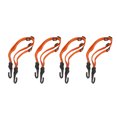 thumbnail image 1 of Motorcycle Helmet Carrier Strap, 4PCS Motorcycle Luggage Rope Dual Hook Retractable Motorcycle Helmet Rope Strap For Electric Vehicle Motorbike, 1 of 8