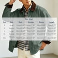 thumbnail image 2 of Rvwovn Barn Jacket for Men, Button Down Vintage Casual Work Jakcet with Patch Pockets, Spring Fall Outdoor Wear, 2 of 7