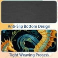 thumbnail image 4 of Sea Horse 8.3x9.8 Inch Square Printed Desk Mat Mouse Pad for Office and Gaming, Non-Slip Rubber Bottom, 4 of 6