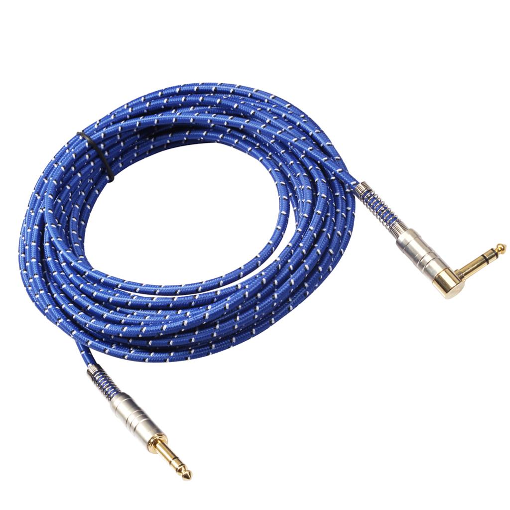 Cable de audio estéreo TRS macho a macho de 6,35 mm y pulgada Conector ...