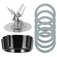 thumbnail image 1 of 1 Set Electric Blender Blades Base Juicer Accessories Compatible for Osterizer, 1 of 7
