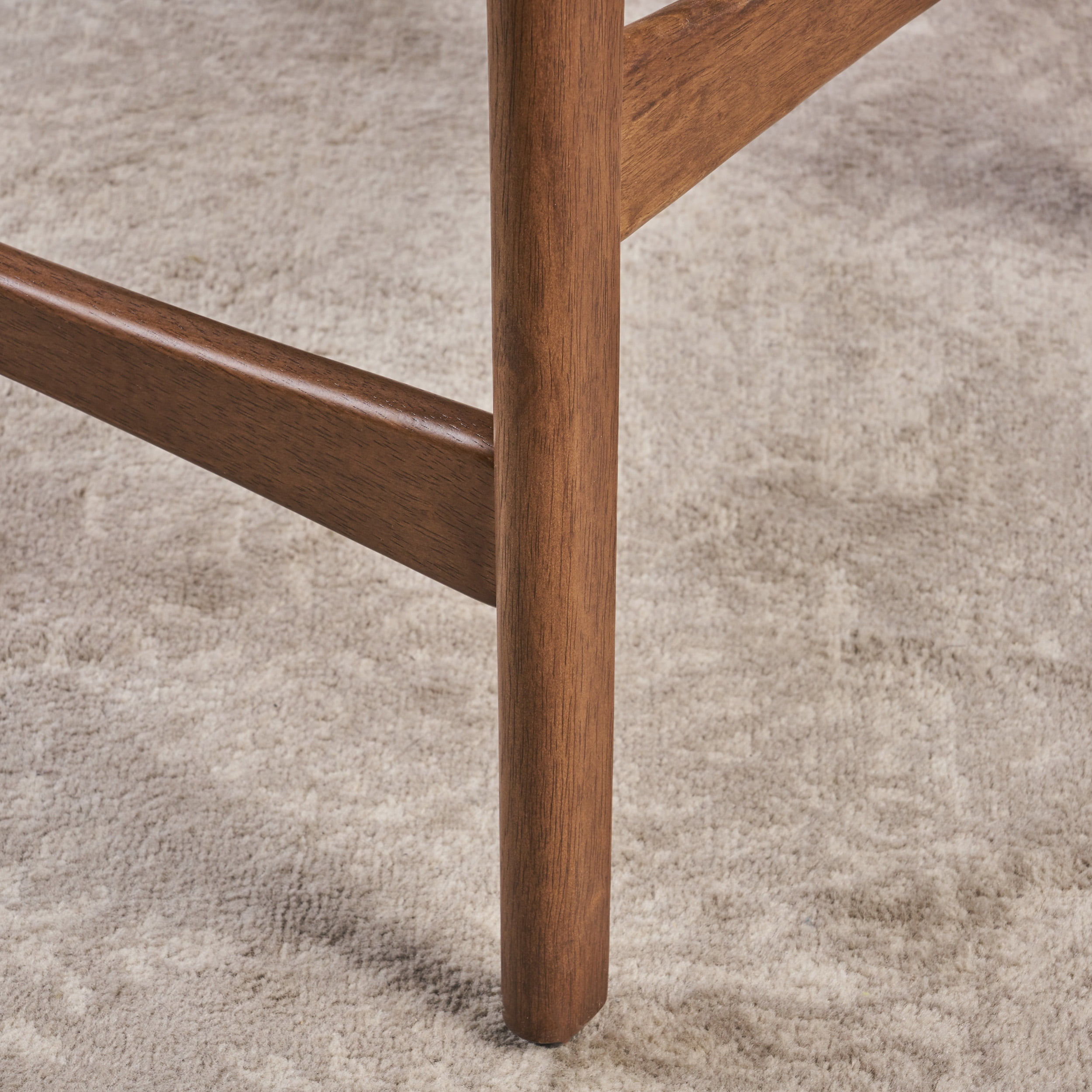 Noble House Gillian Indoor Fabric Upholstered Counter Stool, Set of 2, Mint