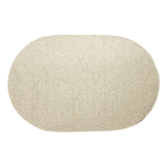 WUJGXI Elliptical Imitation Sisal Floor Mat For Household Entrance Easy To Clean And Dirt Door Mat Entrance Door Mat Absorbing And Soil Rubbing Mat