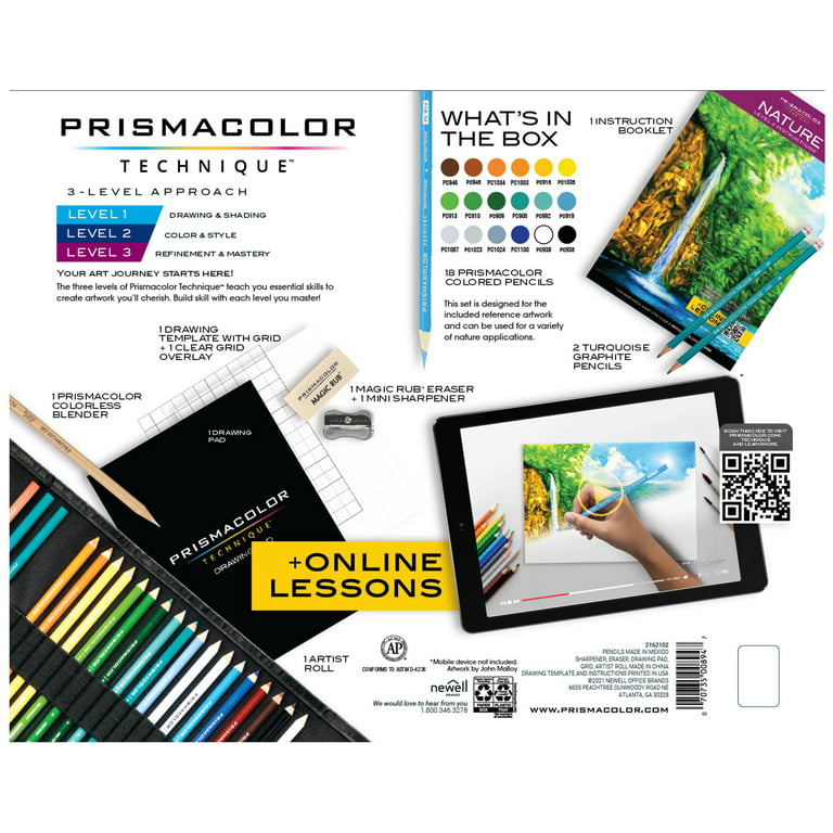Prismacolor Colored Pencils Technique Kits: Animal & Nature Sets