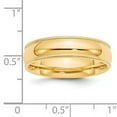 thumbnail image 5 of 14K Yellow Gold 6mm Milgrain Comfort Wedding Band Ring Size 4.5, 5 of 6
