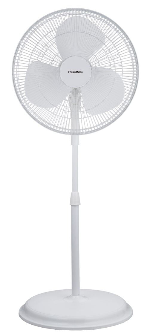 winnes Stand fan Pedestal Fan 16 Inch Oscillating Pedestal Electric Cooling Fan 3 Speed Wind 