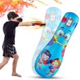 thumbnail image 3 of Saco de boxeo inflable para niños Saco de boxeo independiente para rebote inmediato Saco de boxeo pesado para practicar karate, taekwondo, boxeo antiestrés, 3 of 5