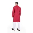 thumbnail image 3 of TRILOKI Mens Kurta Pajama Set Indian Casual Cotton Ethnic Indian Traditional Wear, 3 of 6