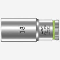 Wera 004540 Deep Socket, 18 x 3/8"