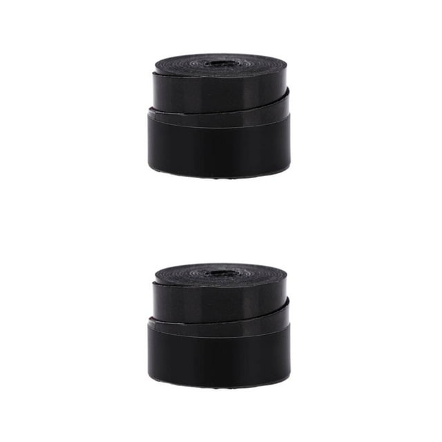 Guardoinrt 1/2/3 Tennis Overgrip Non Toxique et Durable pour Performance Longue Durée Puissance de Liaison Rouleau Noir pack 2 Pcs
