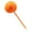 Orange, variant on Sokhug 2pcs Fuzzy Pens Funny Pens Pom Pom Ballpoint Pen Fluffy Pompoms Plastic Rollerball Pens for Women Party Supplies Valentines Wedding Gift Favors Pen