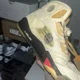 thumbnail image 5 of Ni - ke Jordan 5 Retro Sail Off-White, Size 12 US, 5 of 5