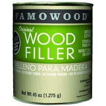 FAMOWOOD Original Wood Filler -Red Oak - Quart Net Wt 45oz(1,275g)
