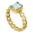 thumbnail image 3 of 18K Gold Over Brass Natural Sky Blue Topaz Ring s.6 Jewelry RM-1749 TGR1015_C_6, 3 of 6