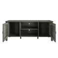 thumbnail image 4 of Castle Place Traditional TV Stand Console for TVs up to 65", Grey, 4 of 8