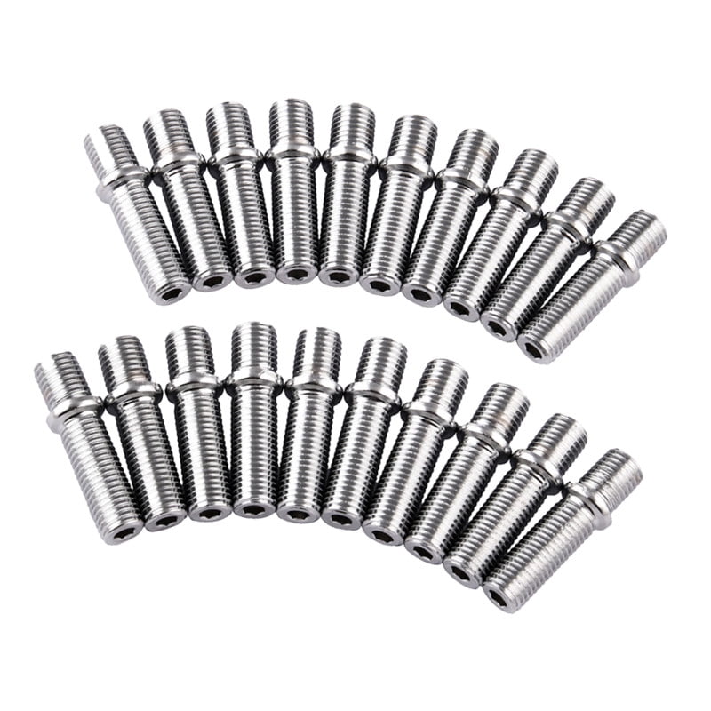 20X Extend Wheel Stud Conversion Screw Adapter For BMW M12*1.5M12*1.5 5cm
