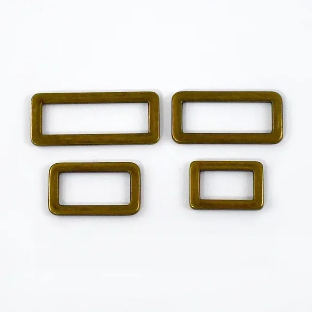 5/10 Uds 20-50mm hebillas de Metal bolsa Tri anillo deslizante hebilla correas ajustador de cinturón ganchos de cierre accesorios de Hardware DIY