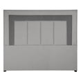 thumbnail image 4 of Box Base Cama Queen Size + Cabecera Bora Gris, 4 of 8