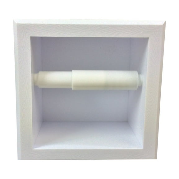 Rhea Recessed In Wall Plastic Toilet Paper Holder - 5.5" x 5.5"