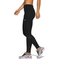 thumbnail image 2 of Legging Asics Mujer Night Track Tight Negro Running 2012A823001, 2 of 6