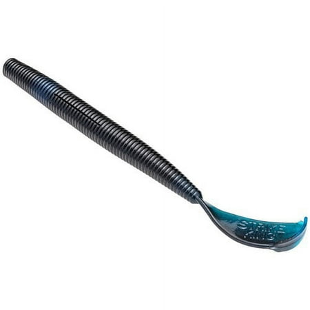 Strike King Rage Cut-R Worm Black Blue Swirl 7pk