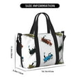 thumbnail image 2 of Travel Duffle Bag Train Pattern colorful Travel Tote Bags Carry on Luggage Waterproof Weekender Bags with Top Handle Adjustable Shoulde Strap for Travel Gym, 2 of 5