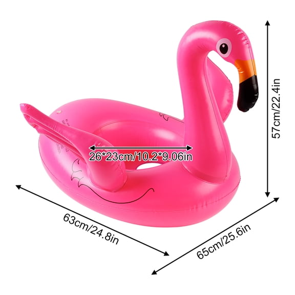 1PC Inflatable Pool Float, Funny Beach Floaties Swim Party Toys Summer Swimming Float Ring, Inflatable Cute Pattern Pool Tubes