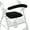 Classic Black, variant on Top Glides Universal Rollator Walker Seat and Backrest Covers, Devoted Dogs