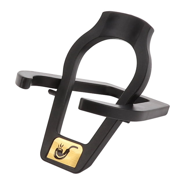 Plástico Negro Pipa de Titular de Bastidor Soporte Plegable para El Tubo de 1 CUTICAT Estante plegable