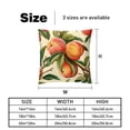thumbnail image 5 of Peach Luxurious Velvet Throw Pillow Inserts with Unique Patterns - Set of 2 (16x16, 18x18, 20x20 Inches) for Bed, Chair Pillow Covers for Any Occasion, 5 of 6