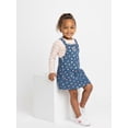 thumbnail image 5 of Gracie’s Corner Baby and Toddler Girls Layered Dress Set, 2 Piece, Sizes 12M–5T, 5 of 8