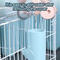 thumbnail image 4 of Dog Water Dispenser for Cage Dog Crate Water Bottle Stainless Steel Leak-Proof Ball, 4 of 5