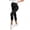 Black, variant on CHUMUD Womens Maternity Capri Leggings, Over The Belly High Waist Stretchy Pregnancy Cropped Pants