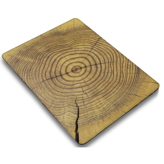 KSK KAISHEK Hard Shell Case Compatible with 2018/2019/2020/2021/2022 Rel. MacBook Air 13" with Touch ID USB Type-C Model: A1932 A2179 A2337 m1 Wood grain 2_1